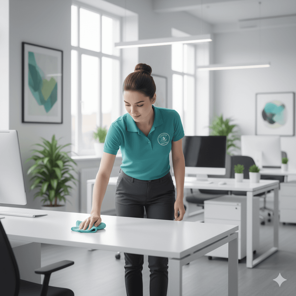 Daily office cleaning services in Boston - professional workspace maintenance