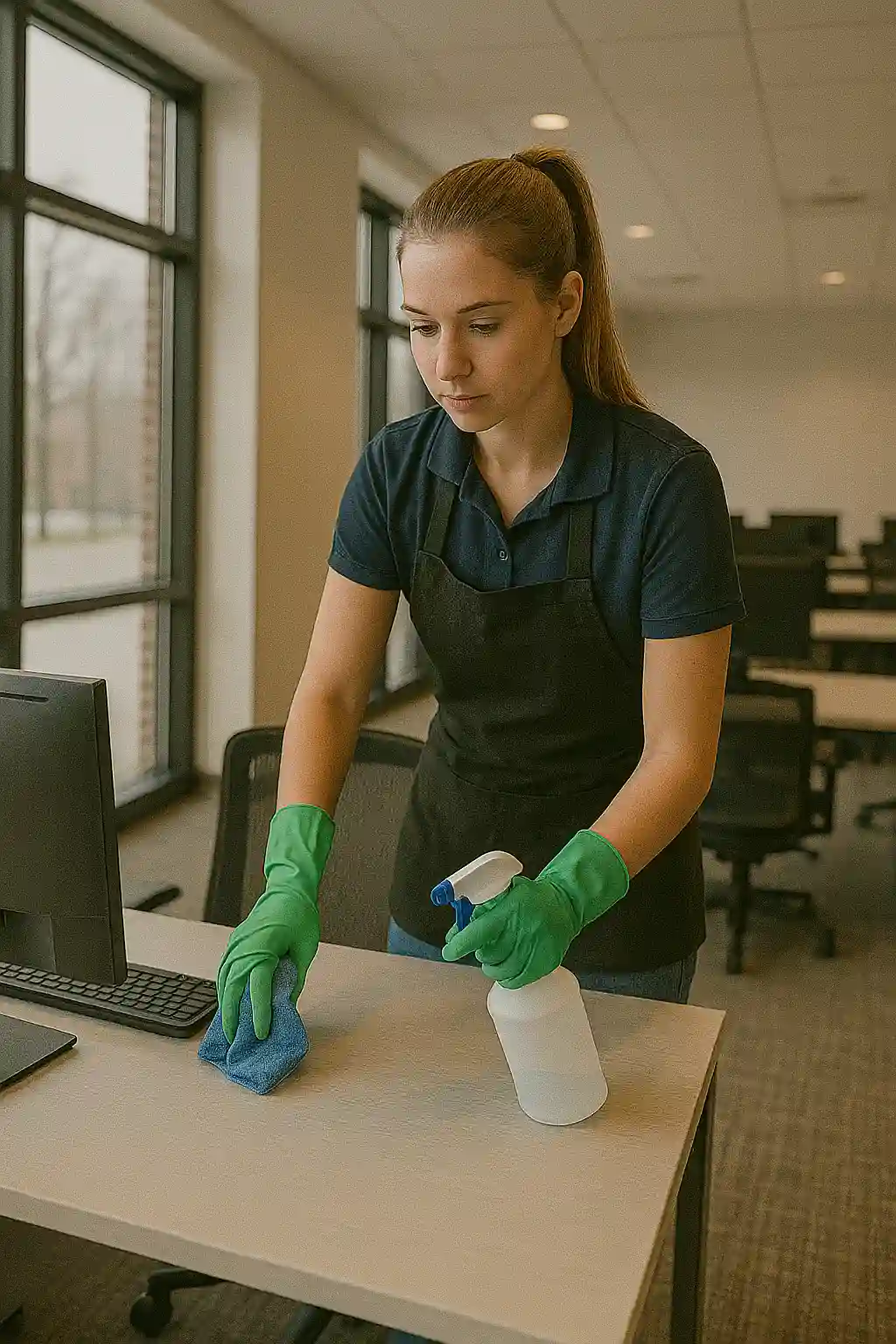 Weekly janitorial services Boston - regular office cleaning schedule